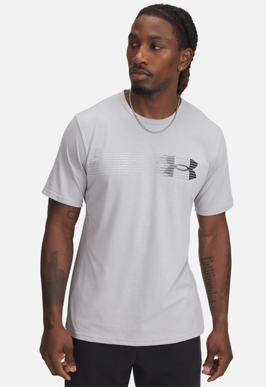 Under Armour - UA LC Fly In Logo Short Sleeve - Mod Gray & Black