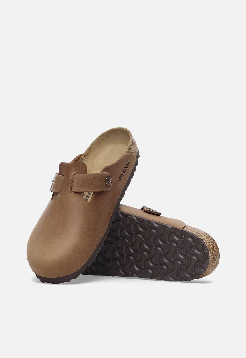 Birkenstock - Boston - Cognac Oiled Leather