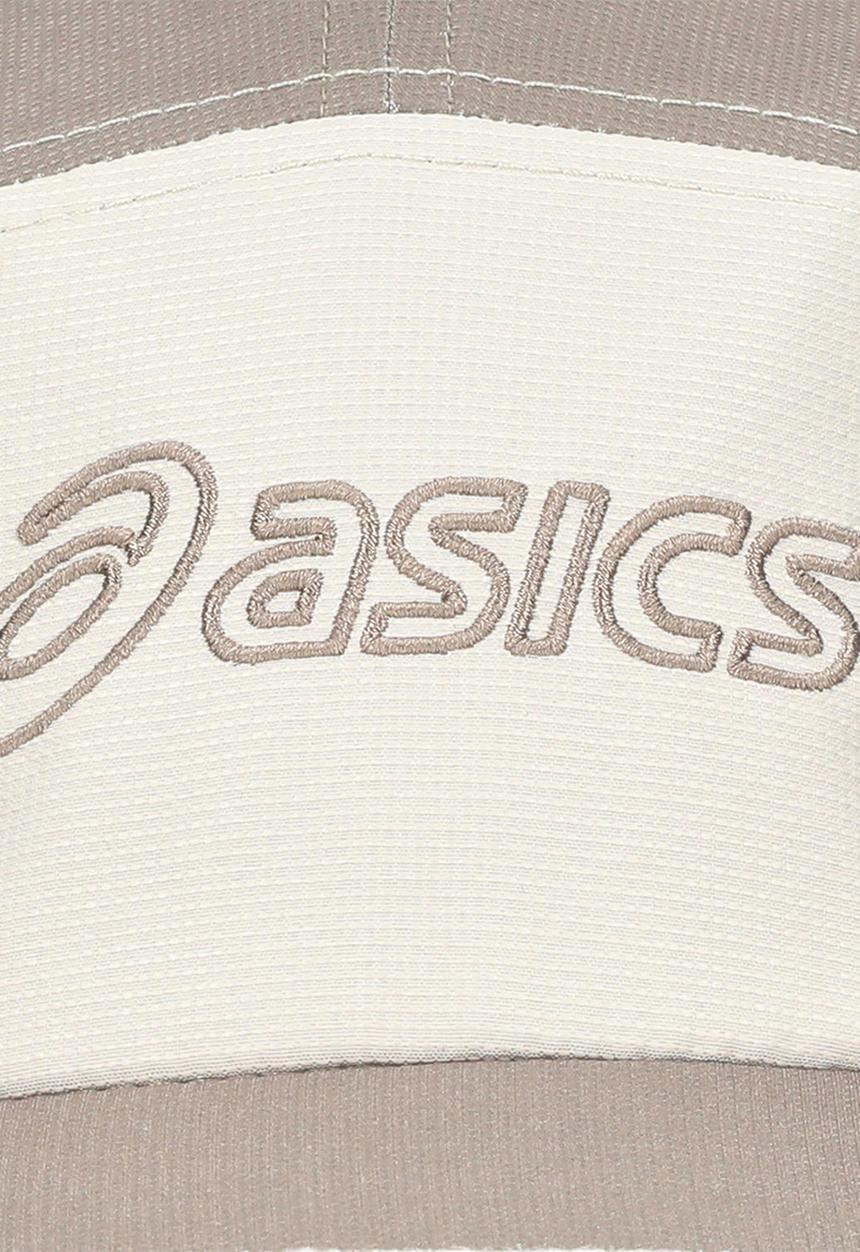 ASICS - Asics 5 Panel Cap - Taupe Grey/Mineral Beige/Huddle Yellow