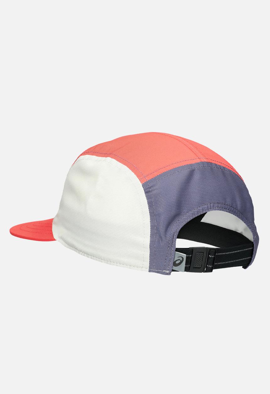 ASICS - Asics 5 Panel Cap - Coral Reef/Greyish Purple/Birch