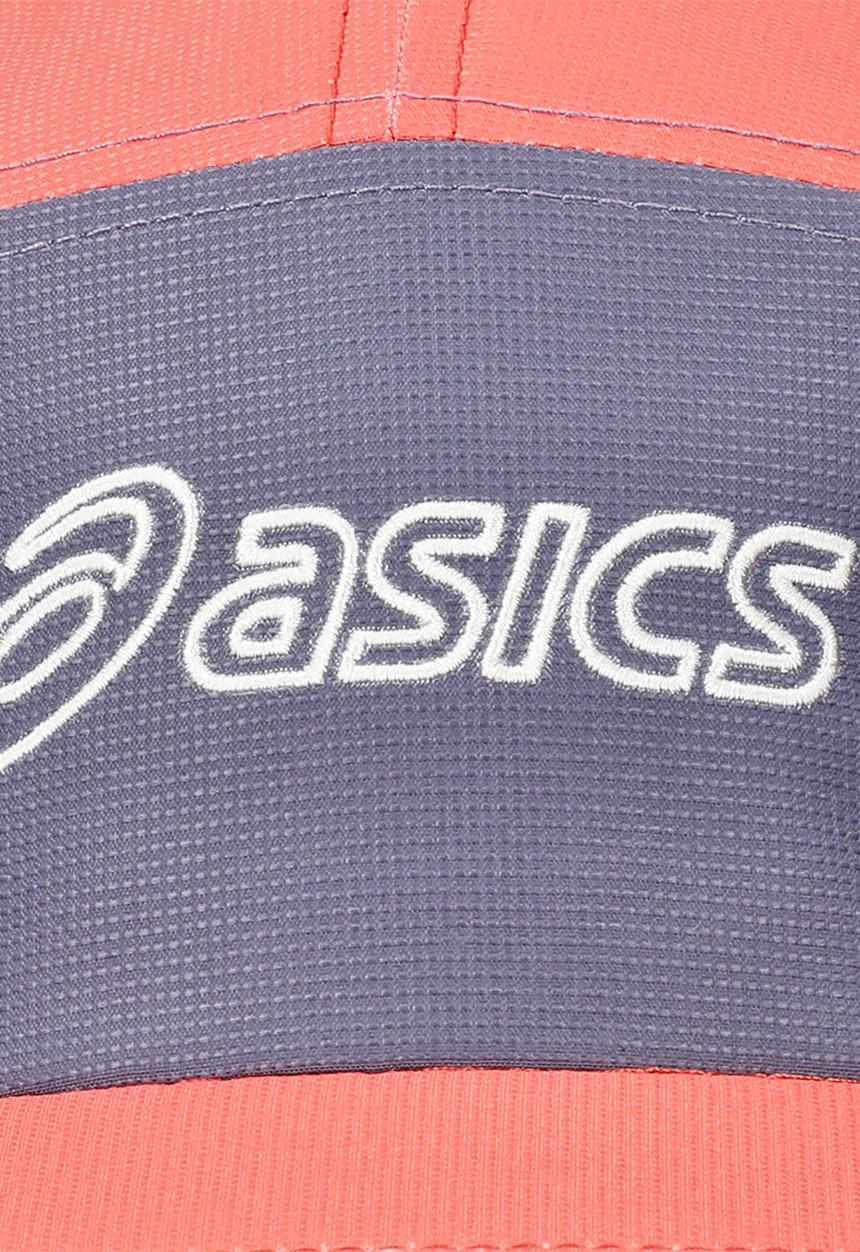 ASICS - Asics 5 Panel Cap - Coral Reef/Greyish Purple/Birch