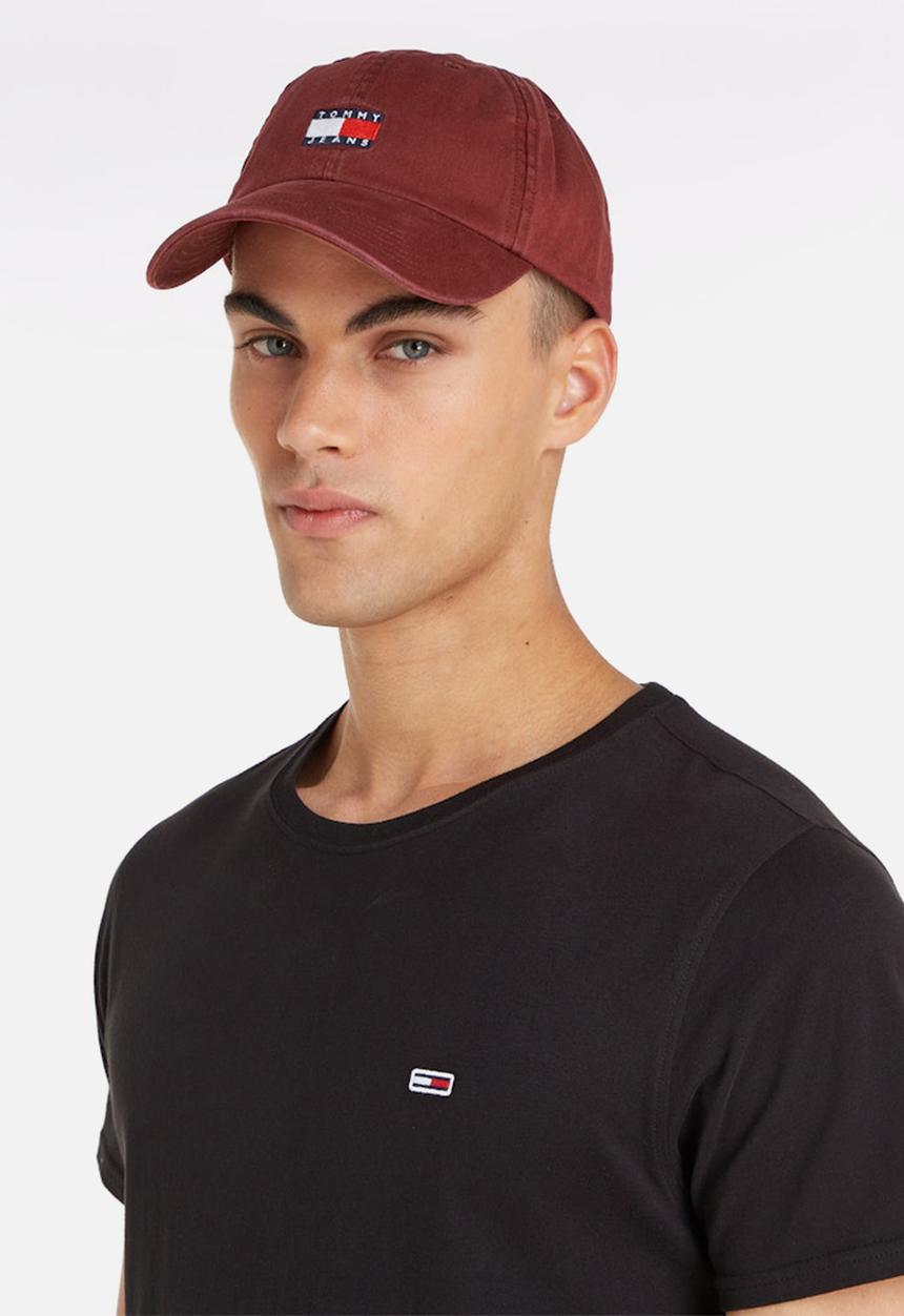 Tommy Hilfiger - Tjm Heritage 6 Panels Cap - Deep Rouge