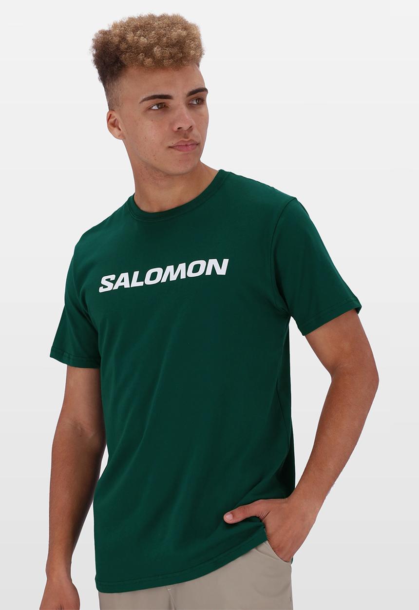 Salomon - Core Logo Short Sleeve Tee - Deep Emerald