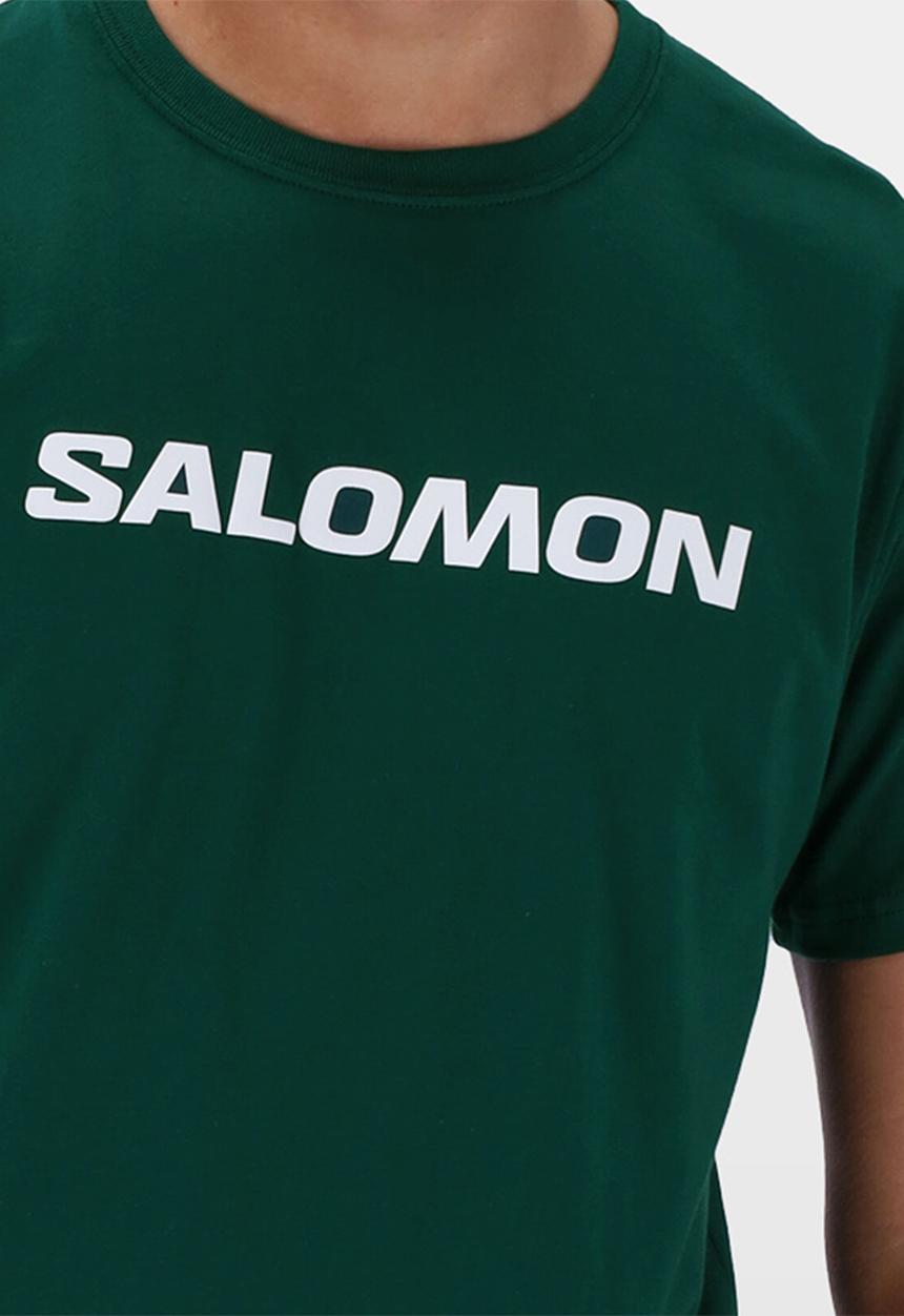 Salomon - Core Logo Short Sleeve Tee - Deep Emerald