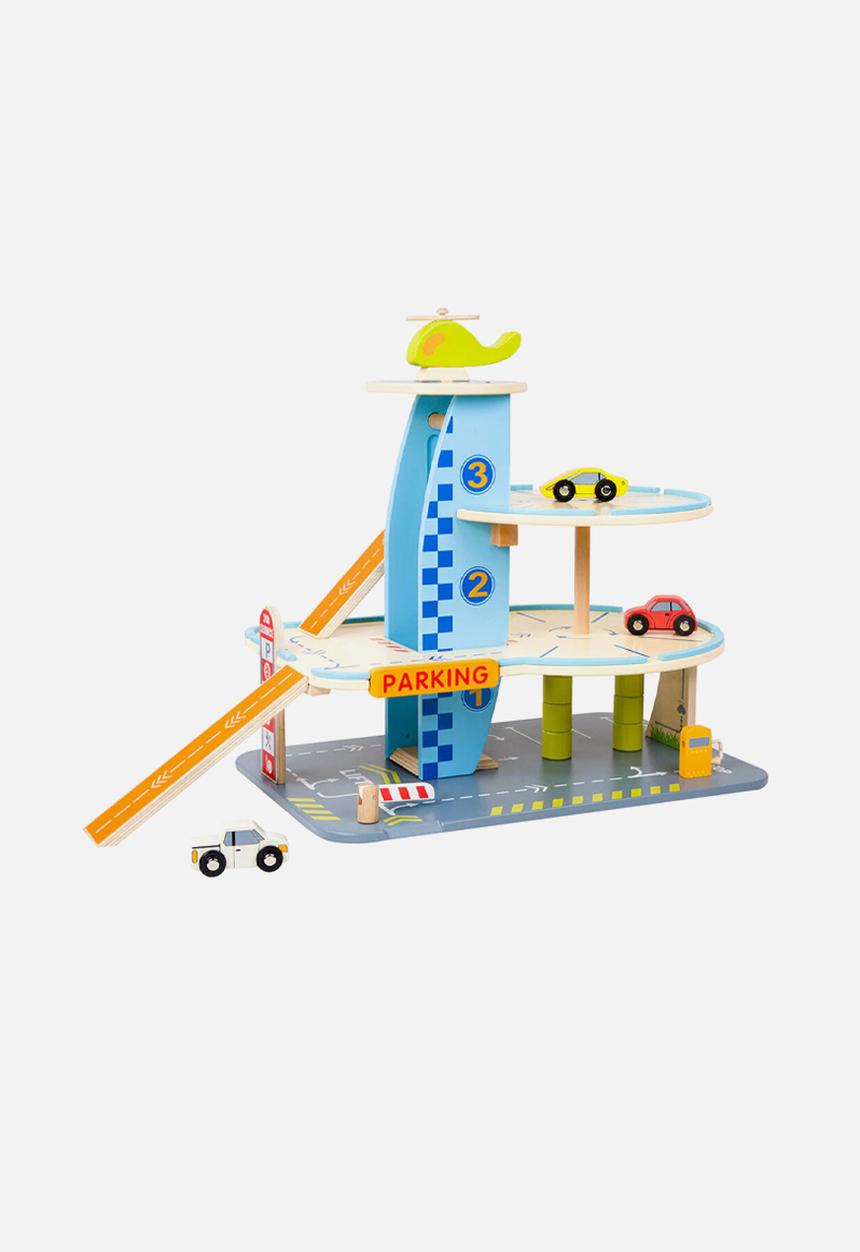 Greenbean Learning - Pretend & play - modern parking garage - multi