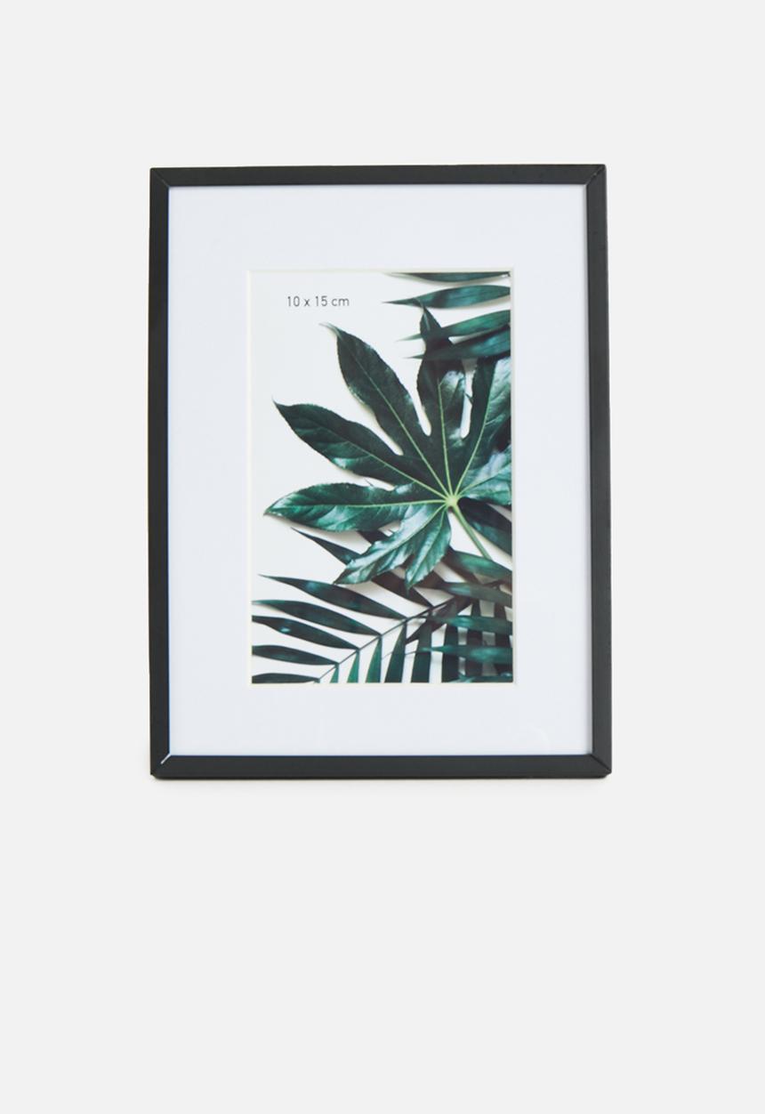 H&S - Metal Photo Frame - Black