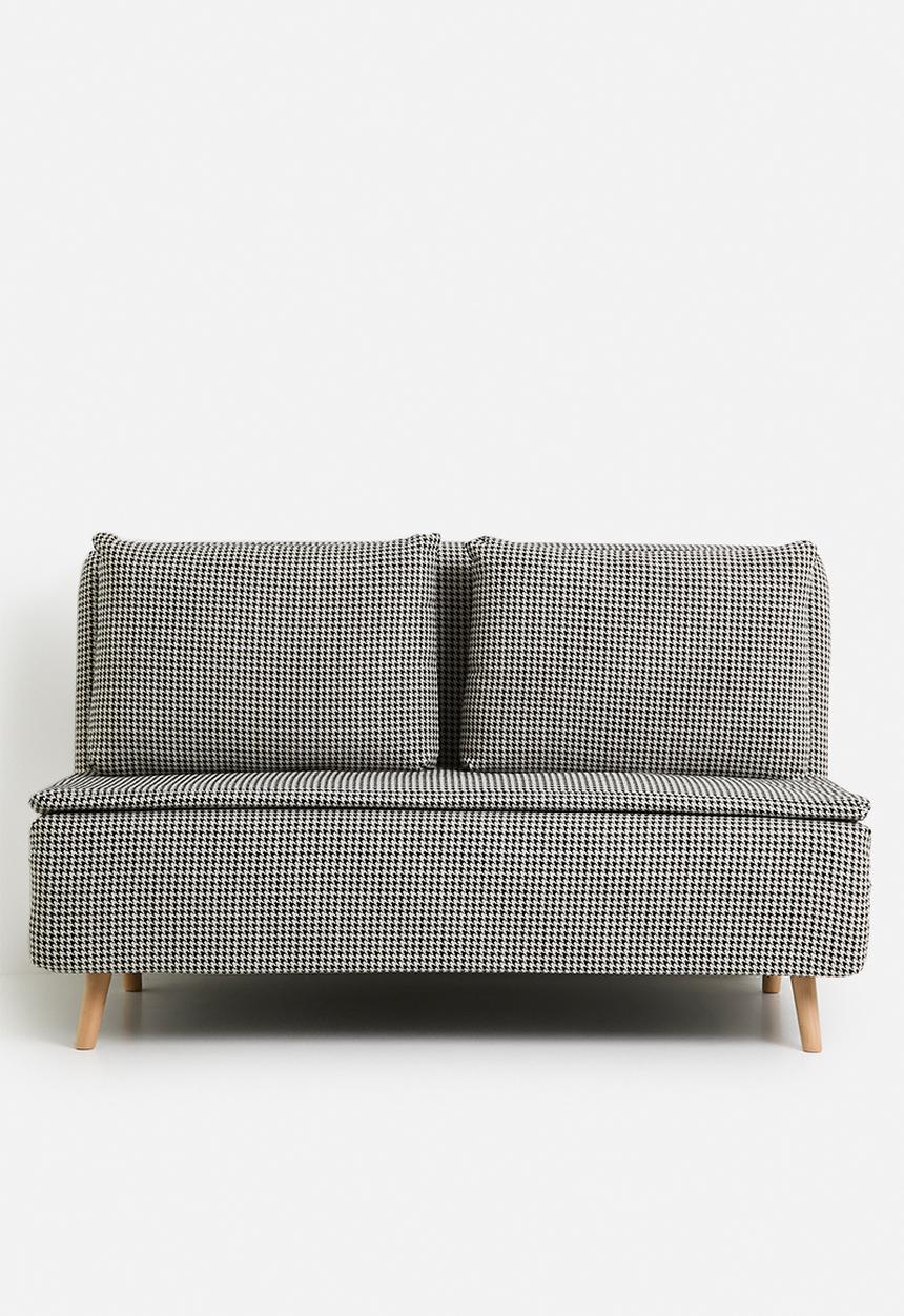 Sixth Floor - Arabella 2 seater foldable sofa chair - houndstooth