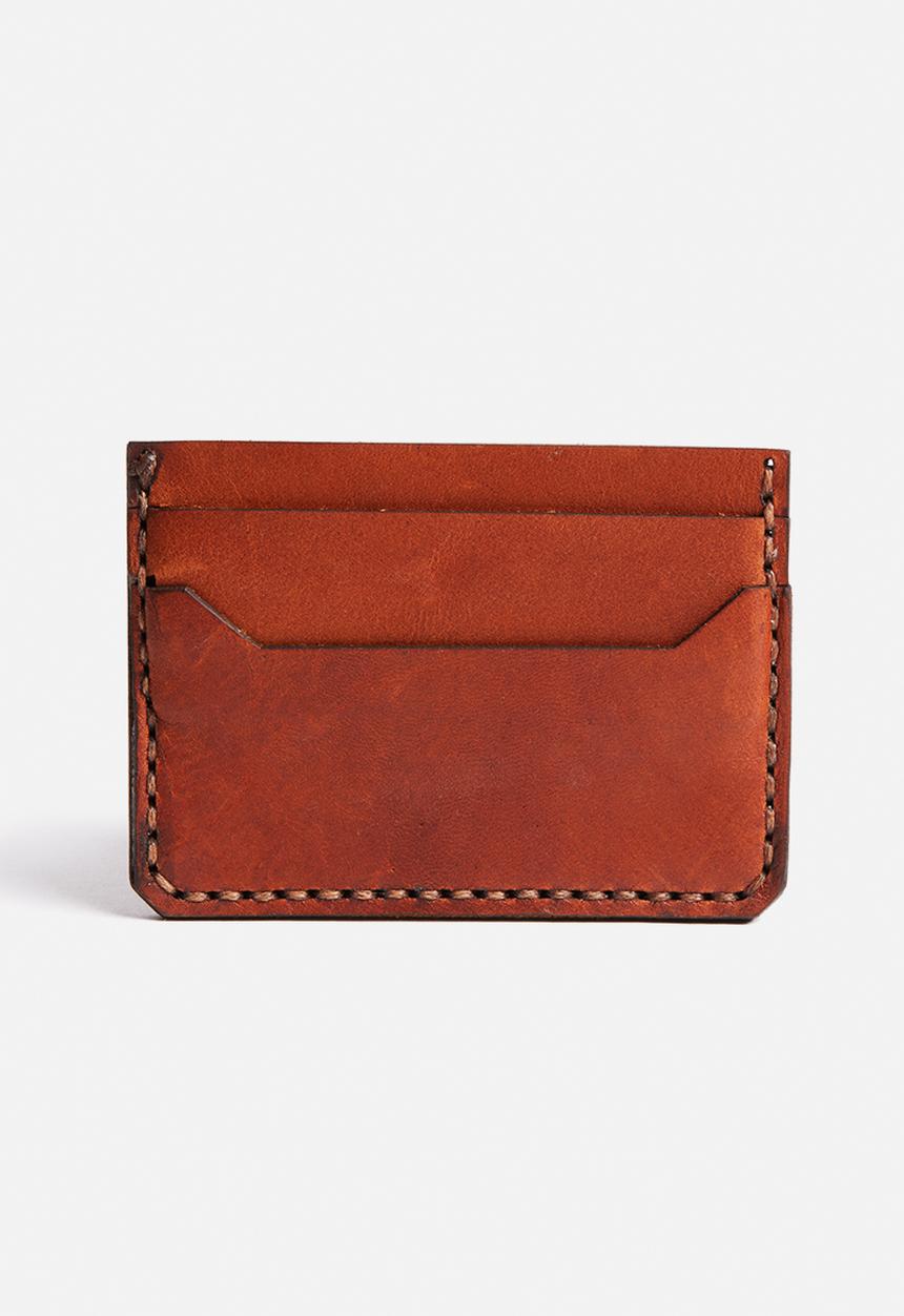 Burgundy - Minimalist wallet