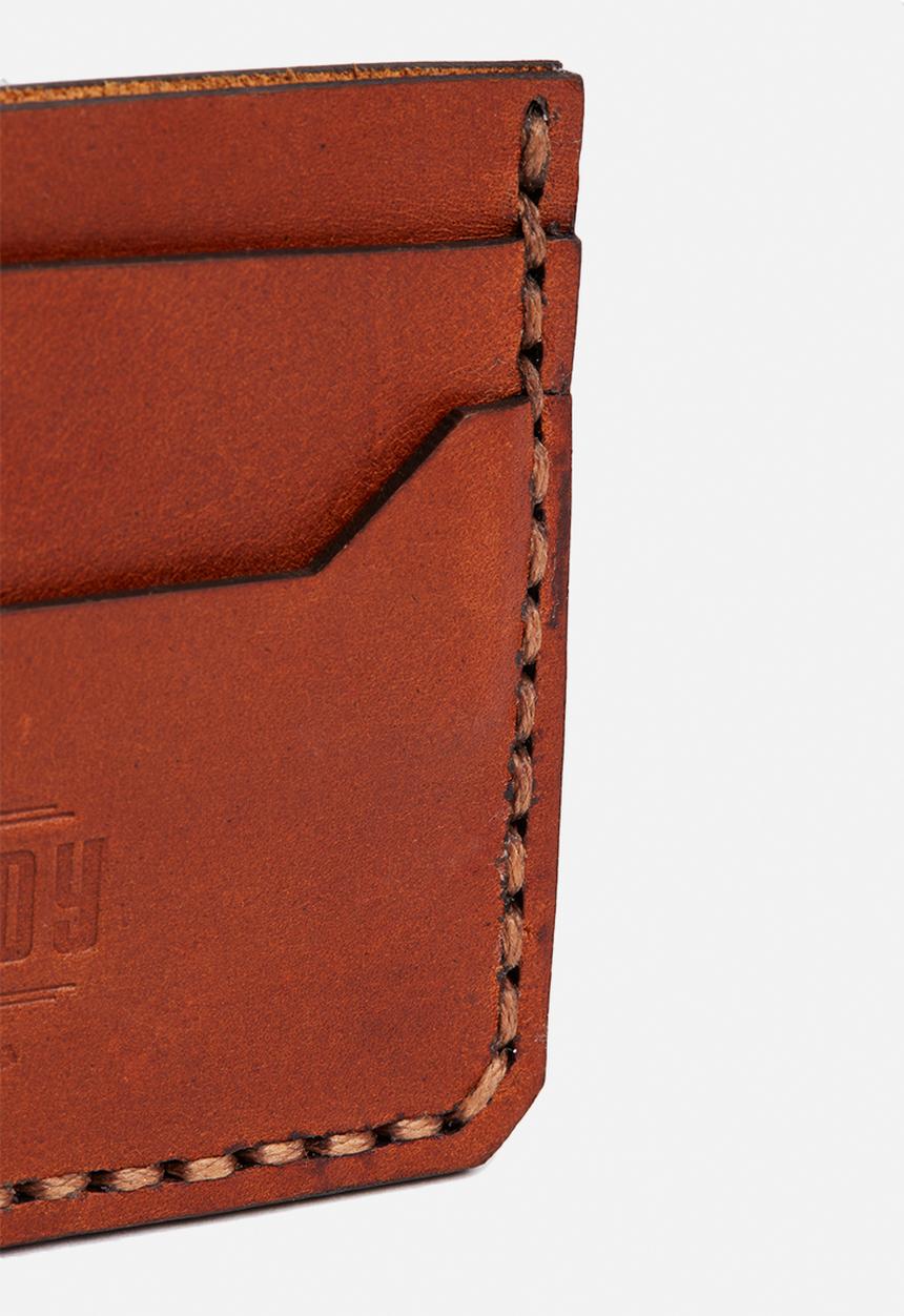 Burgundy - Minimalist wallet