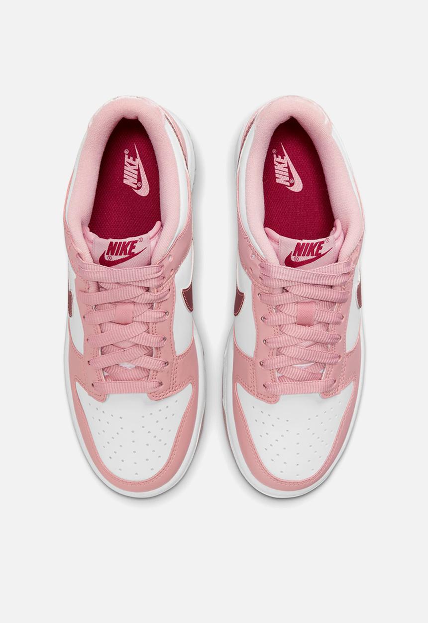 Nike - Nike Dunk Low - Pink Glaze/Pink Glaze-White-Pomegranate