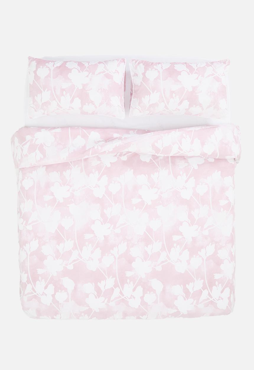 Horrockses - Chiffon floral cotton blend duvet set