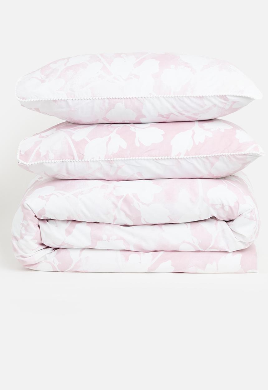 Horrockses - Chiffon floral cotton blend duvet set