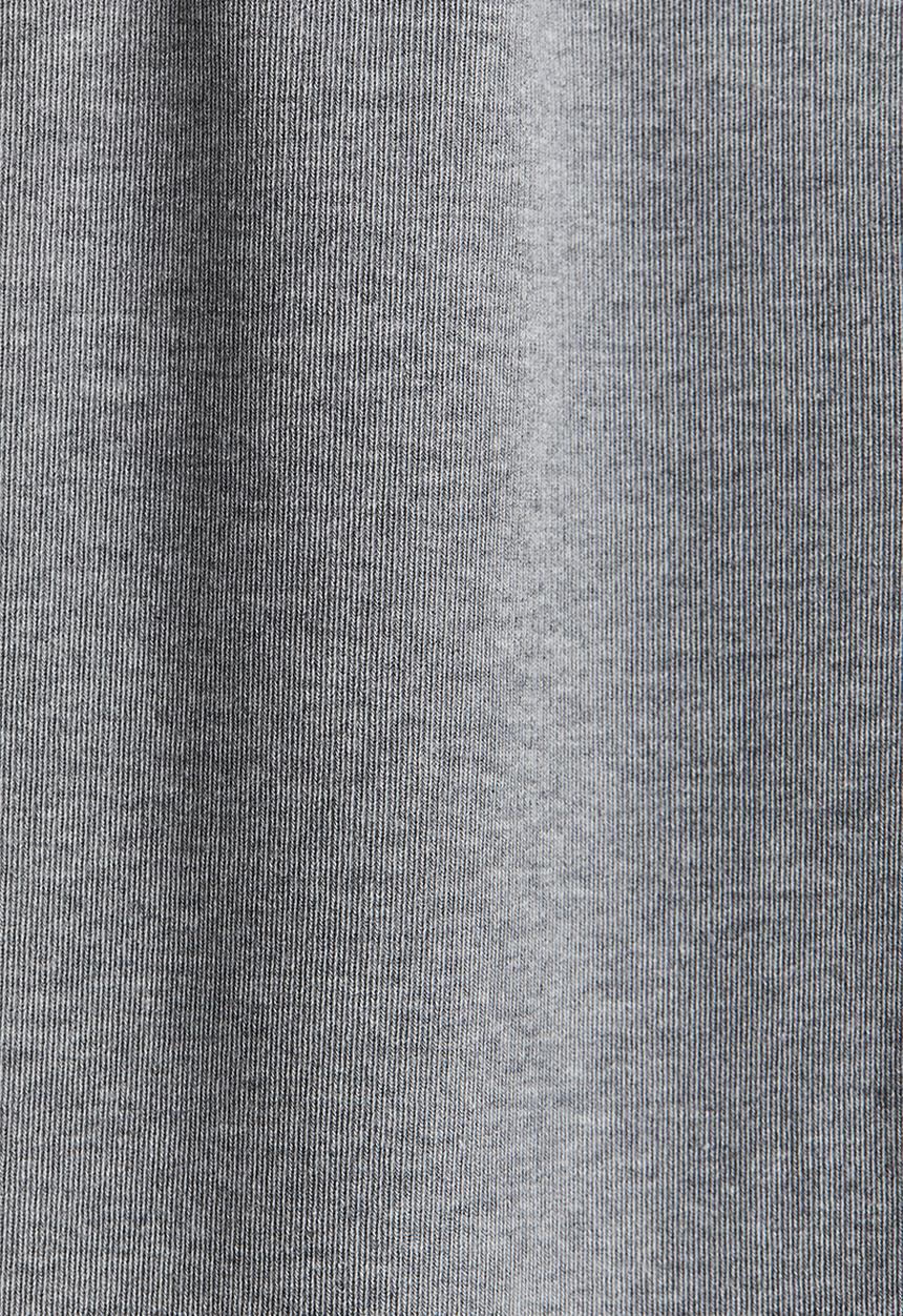 H&M - Ribbed modal-blend T-shirt - grey marl