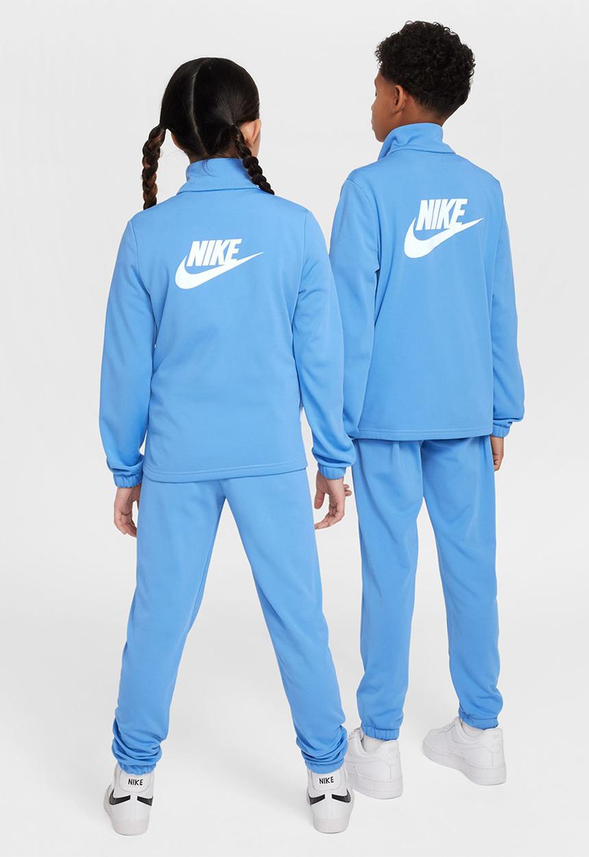 Nike - K Nsw Tracksuit Poly Fz Hbr - Blue Beyond/Psychic Blue/White