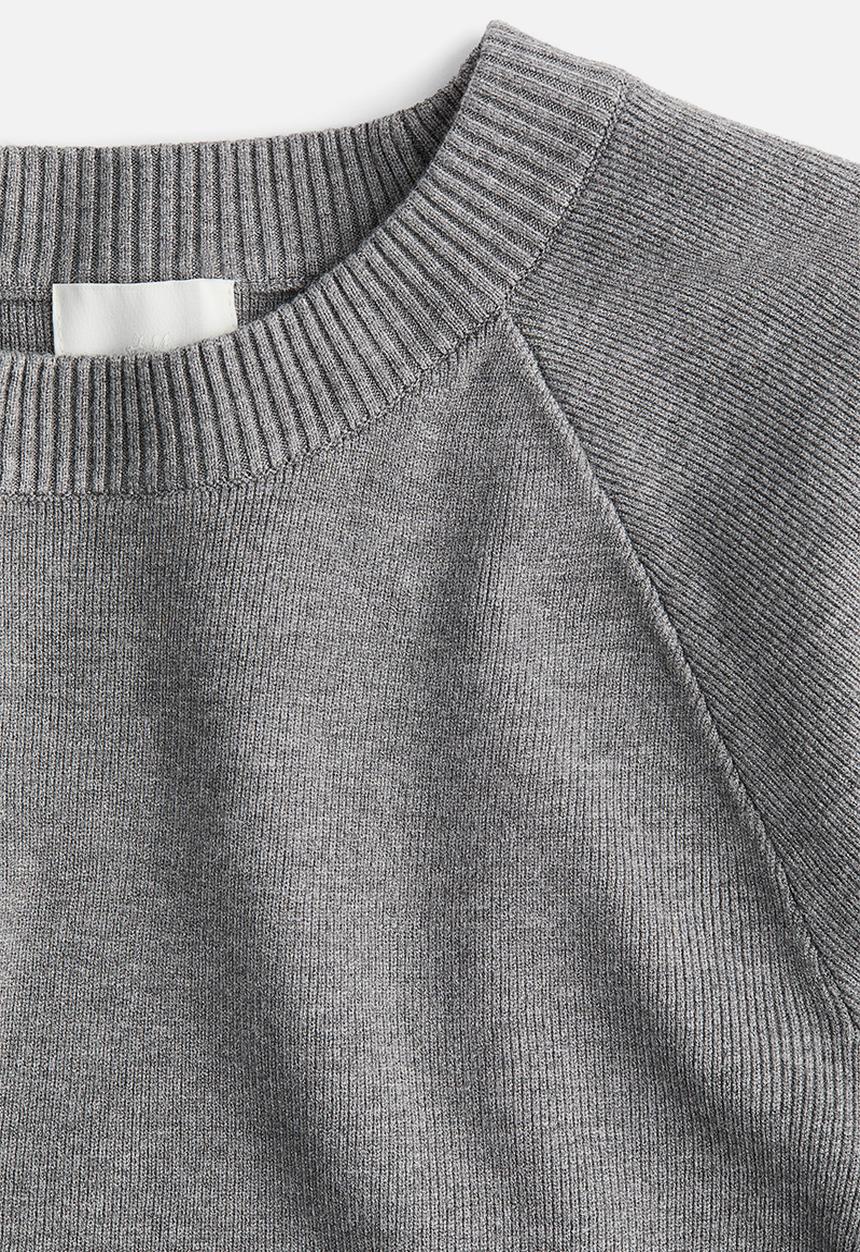 H&M - Short jumper - grey marl