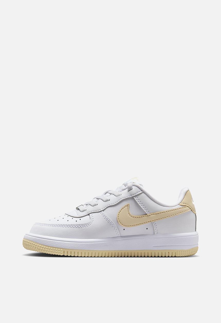Nike - Nike Force 1 Low Easyon Ps - White/Lt Khaki-White