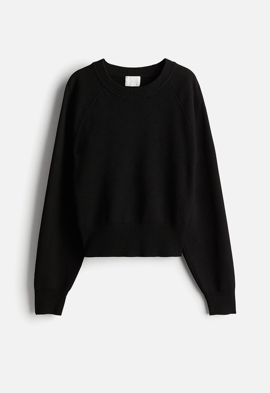 H&M - Short jumper - black