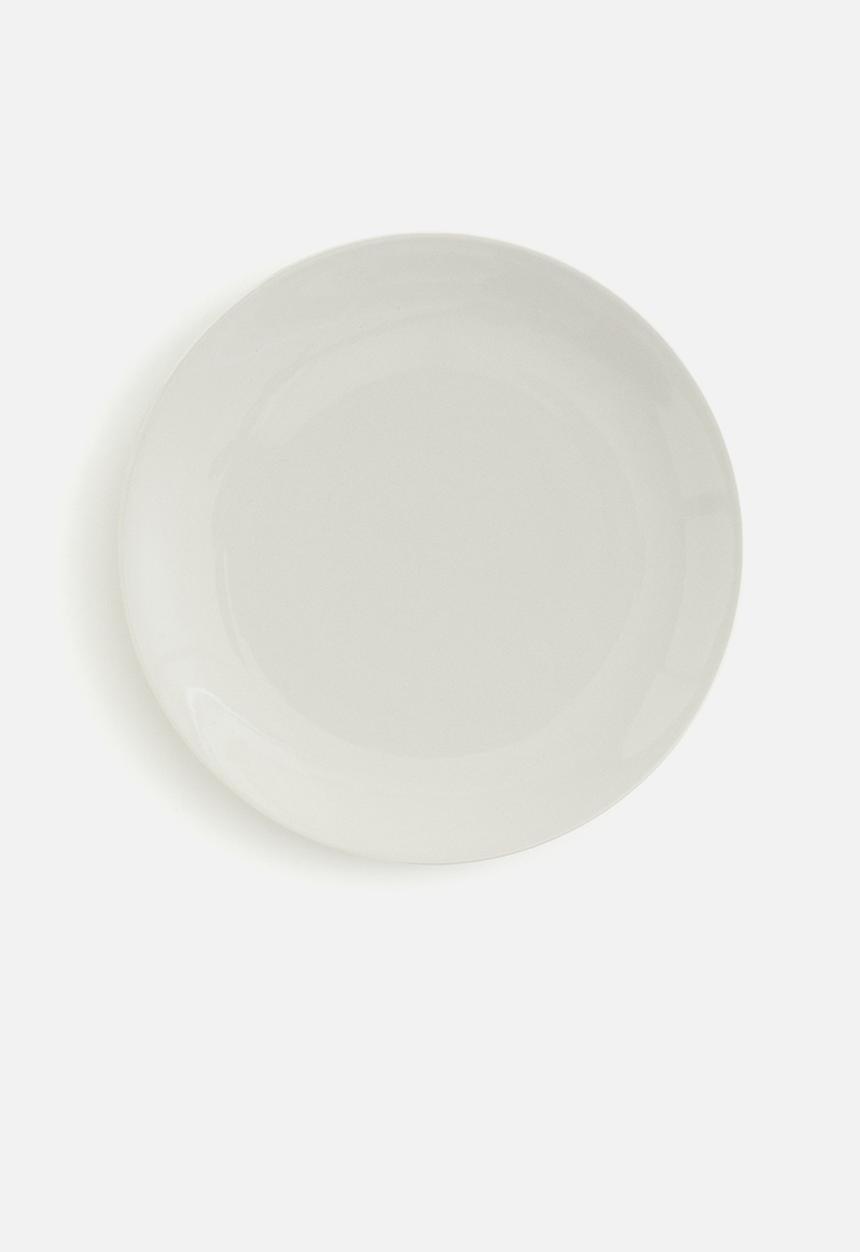 H&M - Porcelain plate - light beige