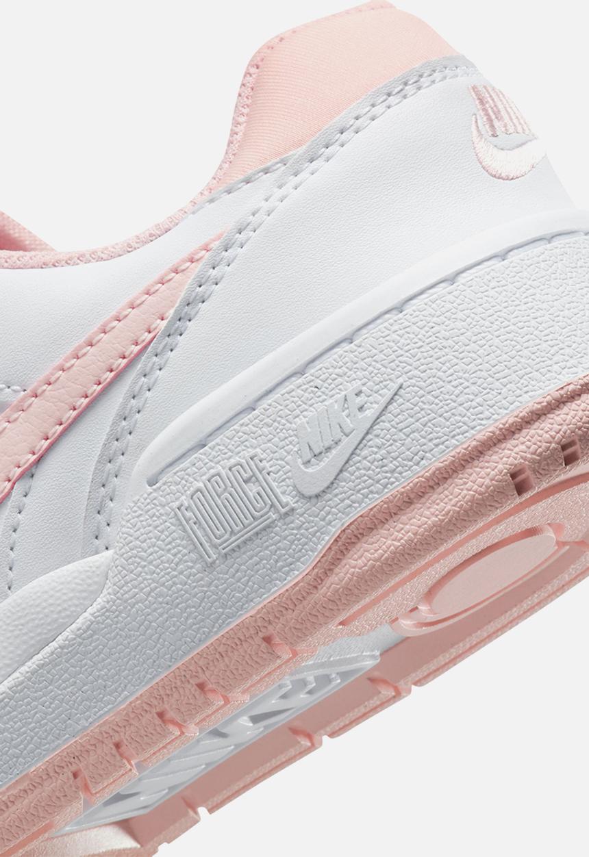 Nike - Nike Full Force Low - White/Echo Pink-Bright Mango-Black
