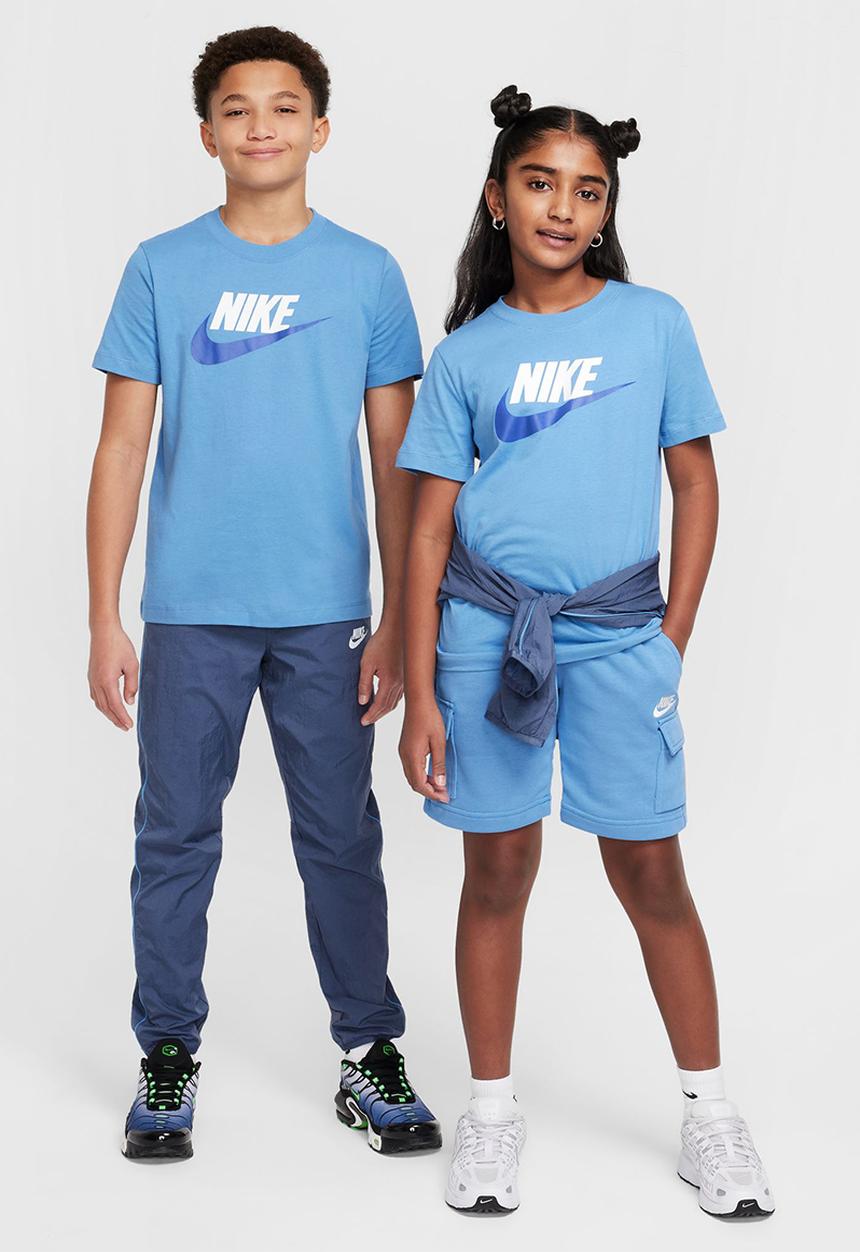 Nike - K Nsw Tee Futura Hbr - Blue Beyond