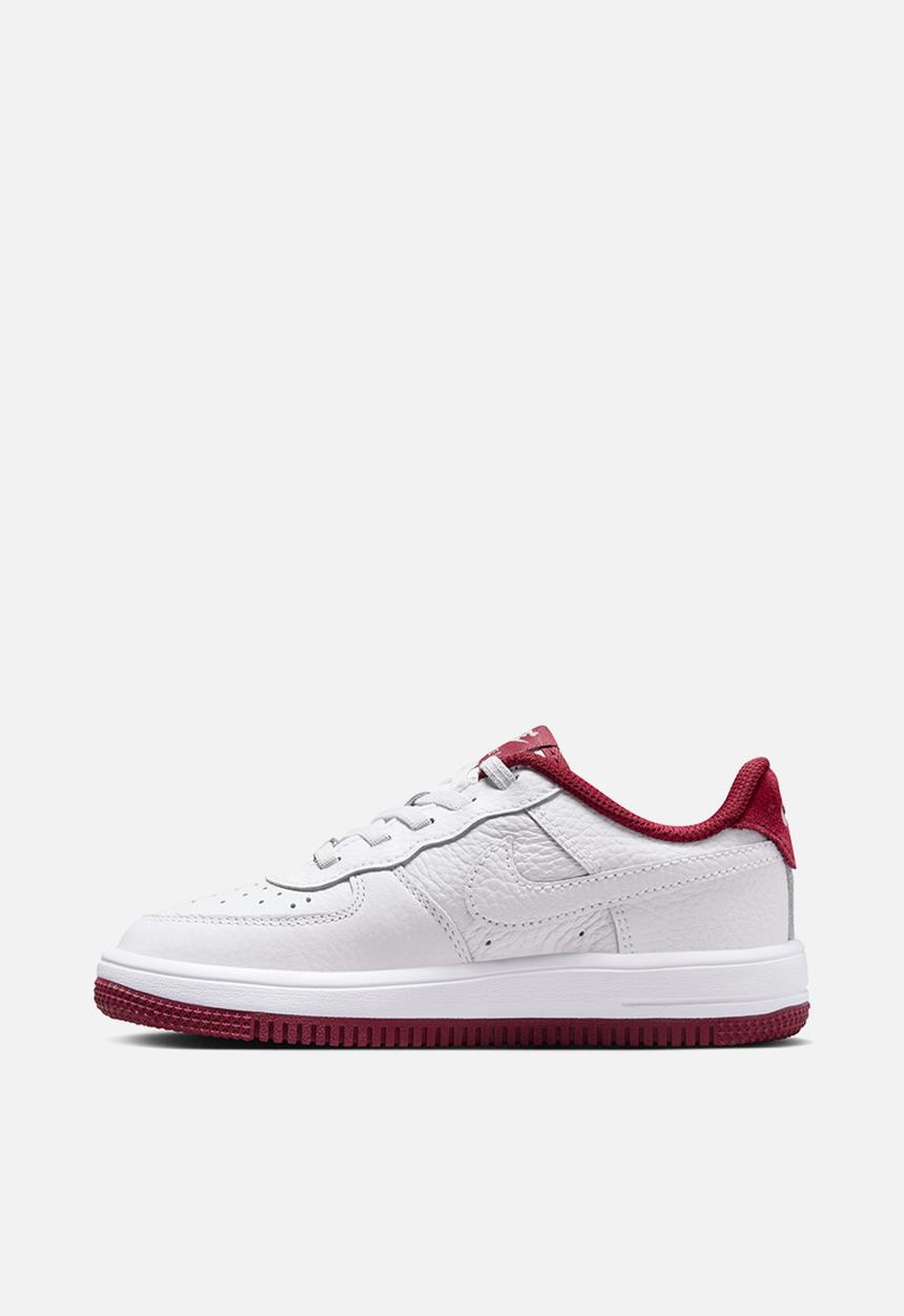 Nike - Nike Force 1 Low Easyon Lv8 3 Ps - White/White-Team Red