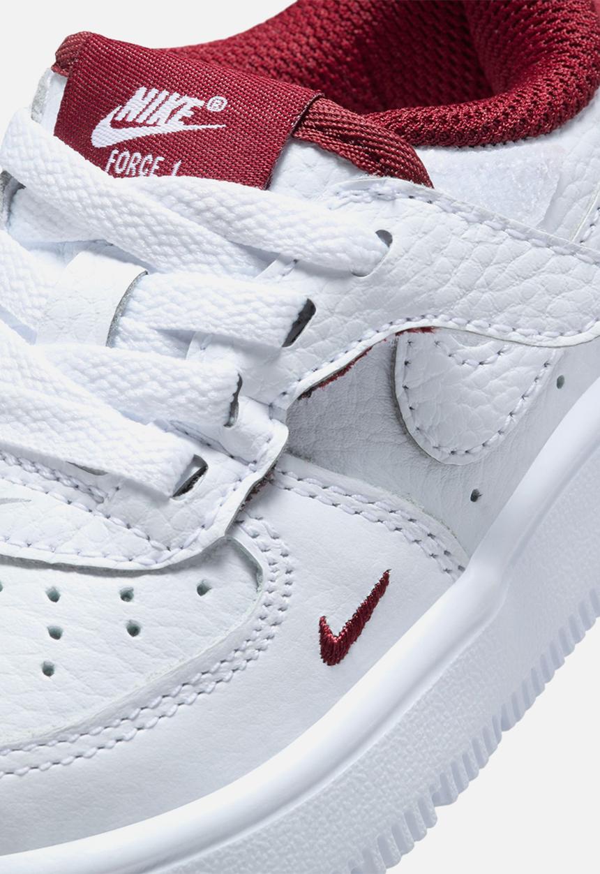 Nike - Nike Force 1 Low Easyon Lv8 3 Td - White/White-Team Red