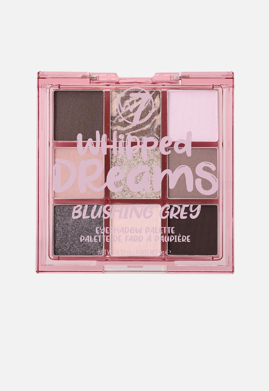 W7 Cosmetics - Whipped Dreams Eyeshadow Palette - Blushing Grey