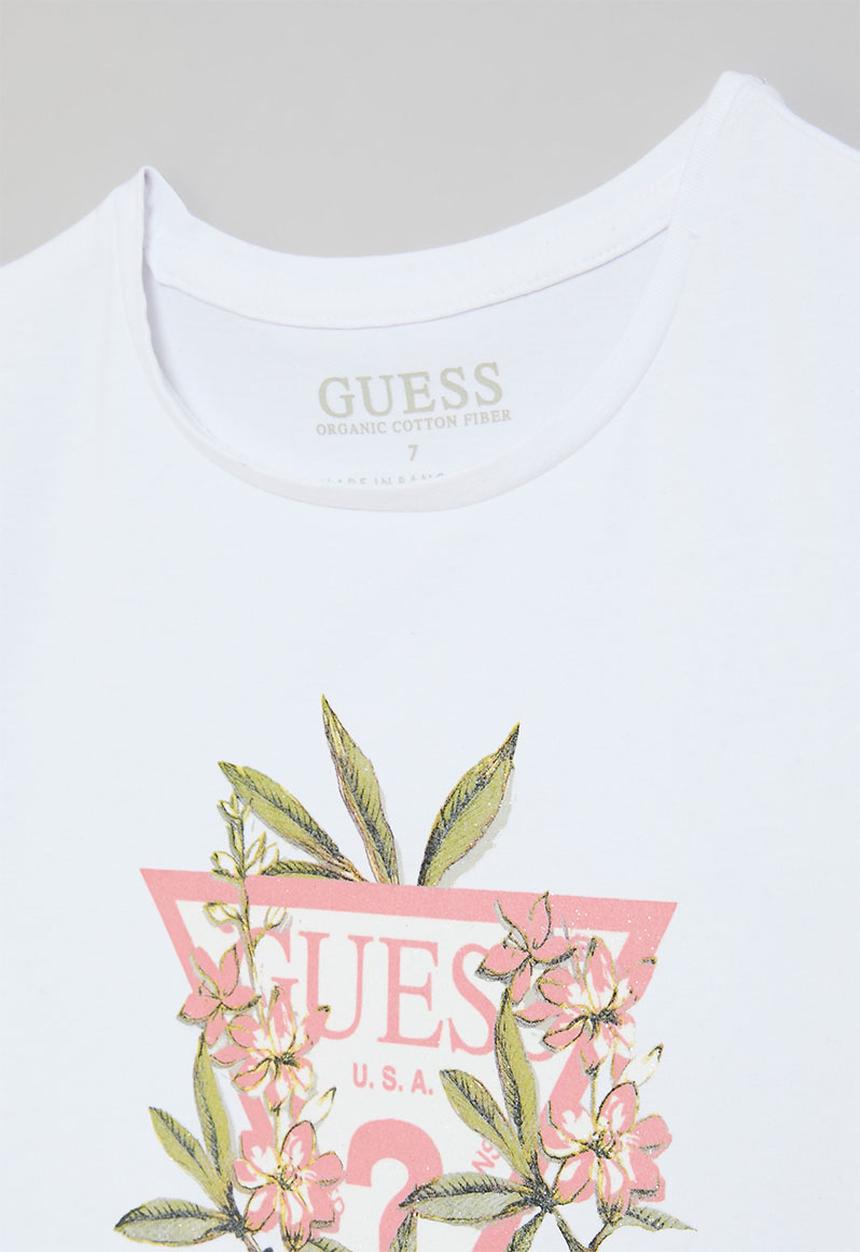 GUESS - Short sleeve T-shirt - pure white