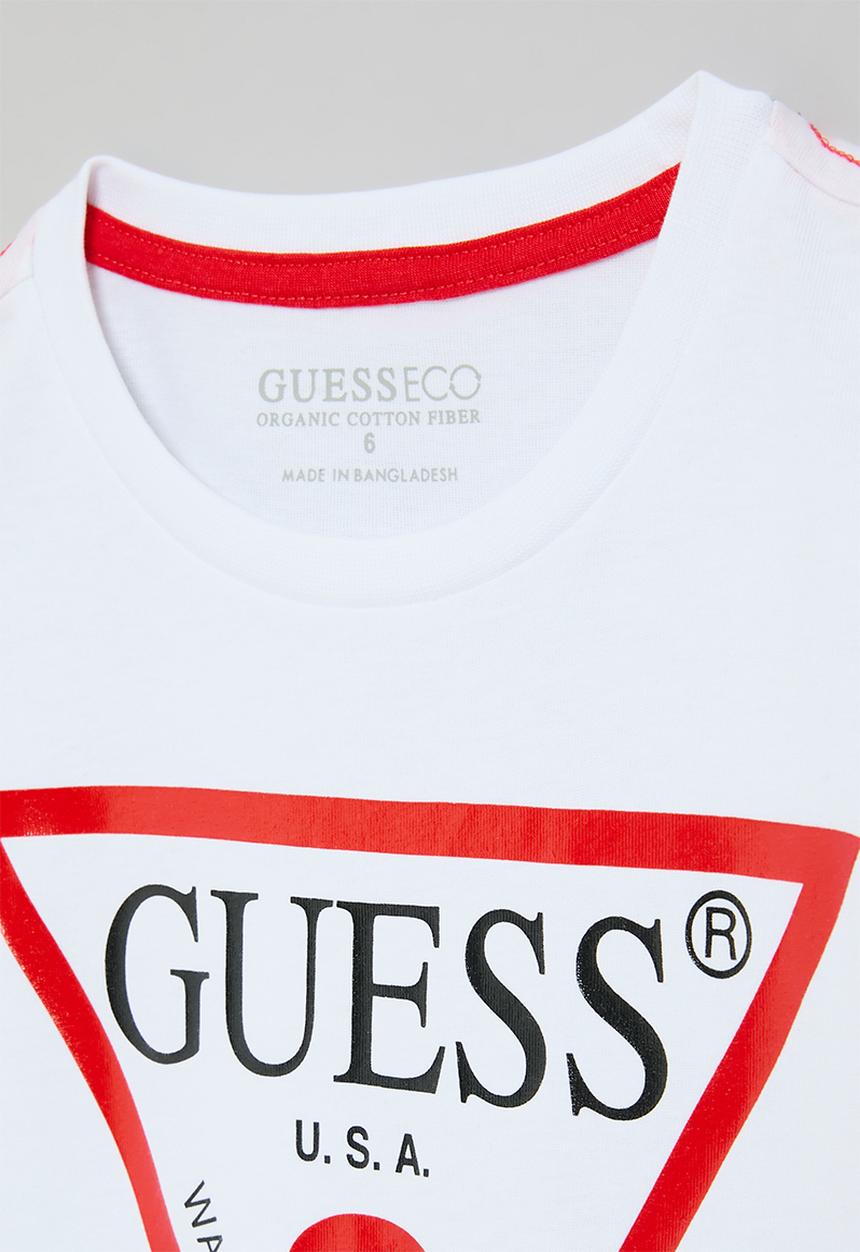 GUESS - Long sleeve T-shirt core - pure white