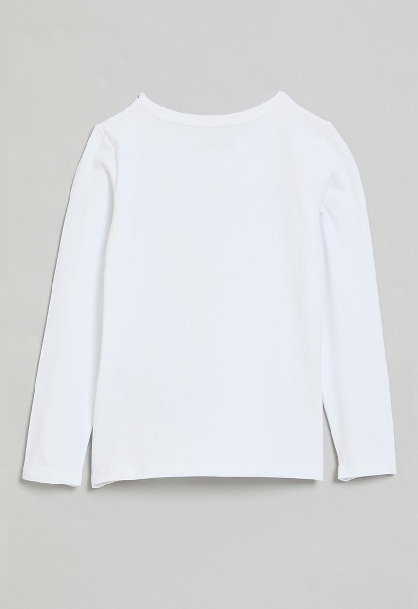 GUESS - Long sleeve T-shirt - pure white