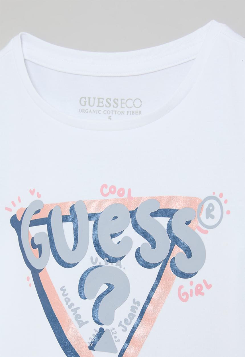 GUESS - Long sleeve T-shirt - pure white