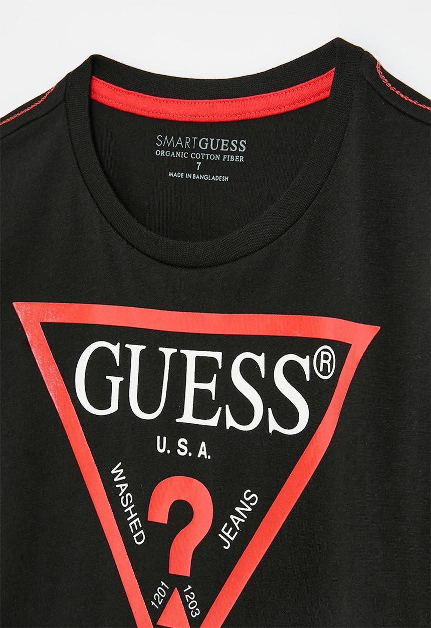 GUESS - Long sleeve T-shirt_core - jet black a996