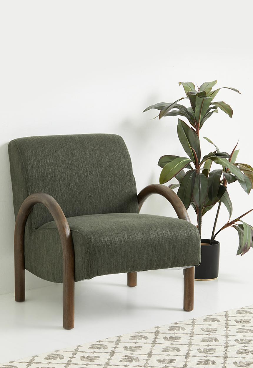 Sixth Floor - Archie occasional chair-atlantis forest