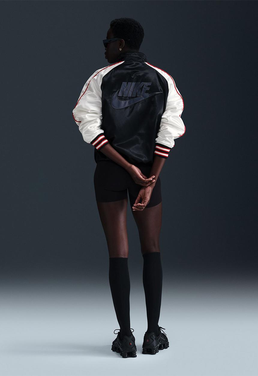 Nike - Nike Street Jacket - Black/Sail/University Red/Sail