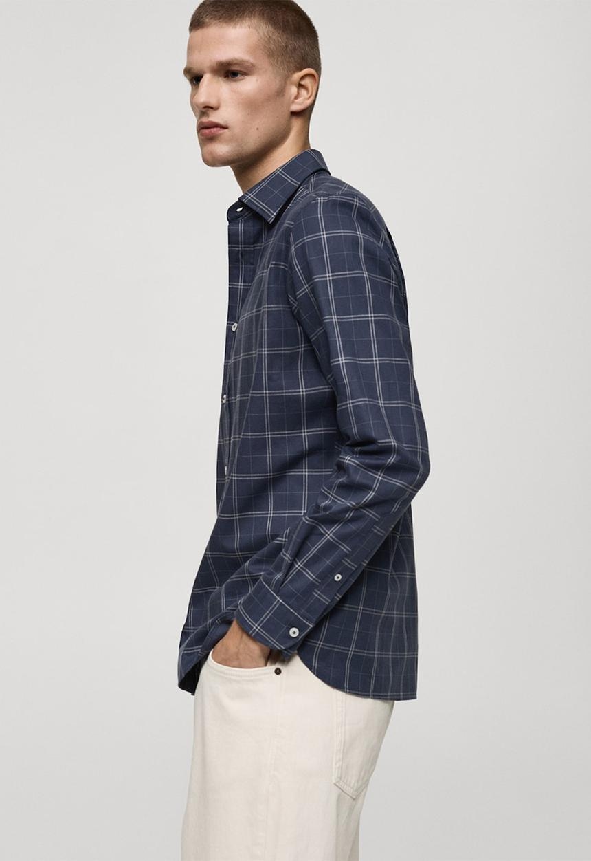 MANGO - Shirt roma - navy
