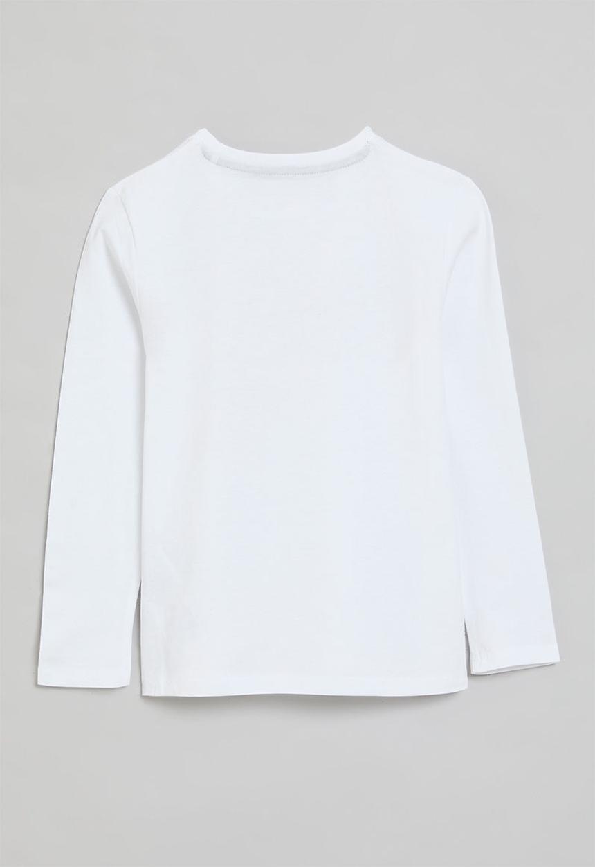 GUESS - Long sleeve T-shirt - pure white