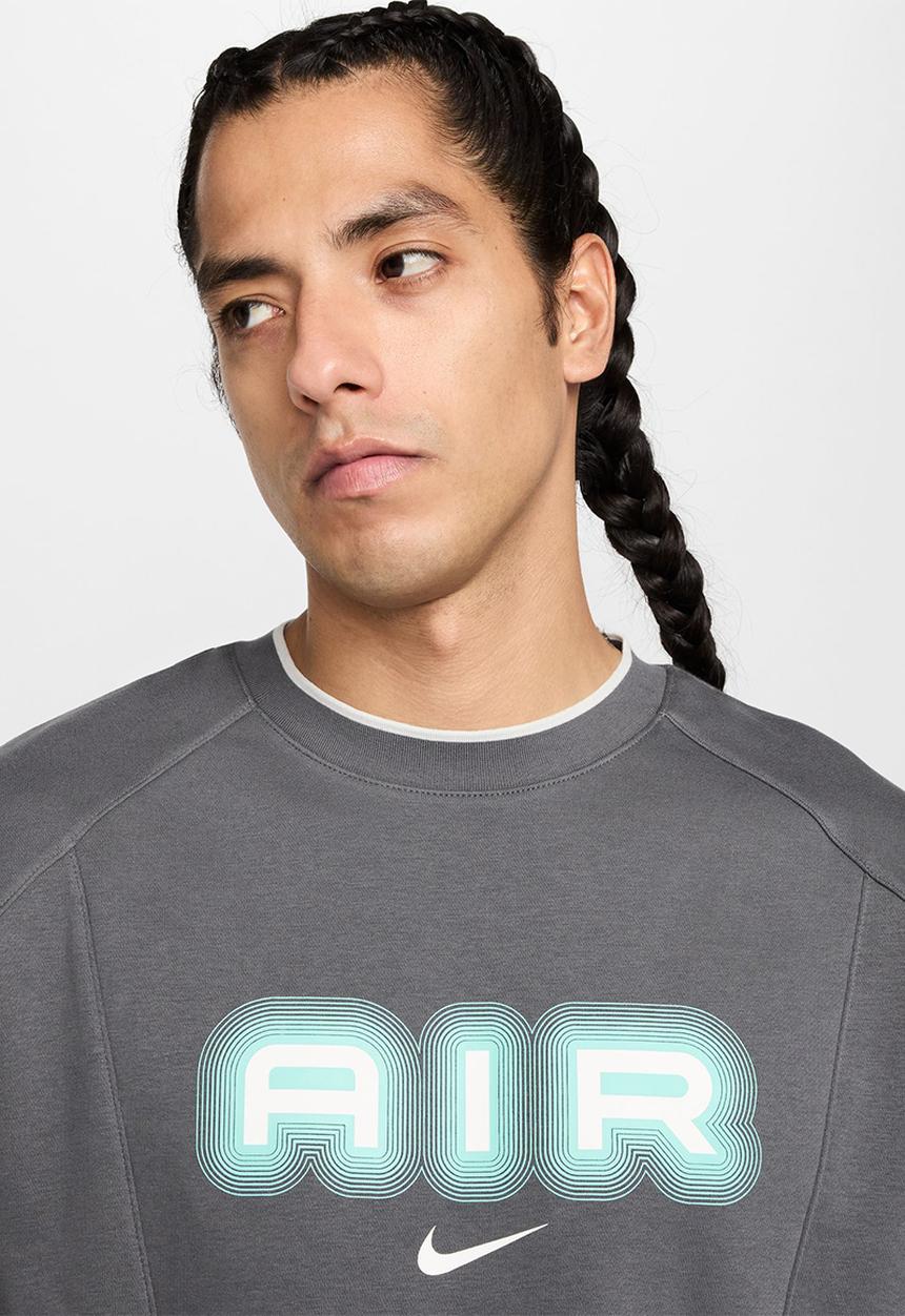Nike - NSW  Air Crew Fleece BB Sweatshirt - Iron Grey