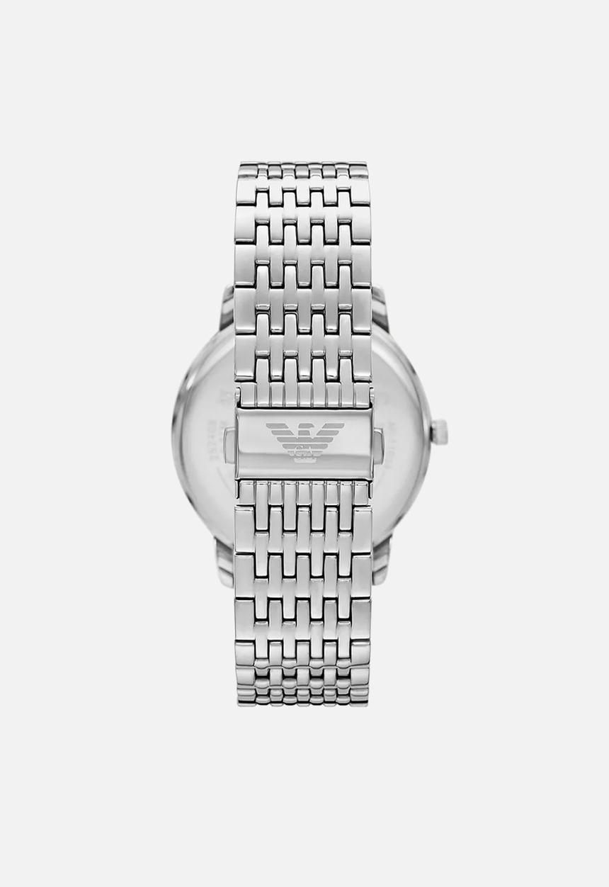 Armani - Minimalist dress stainless steel watch - silver