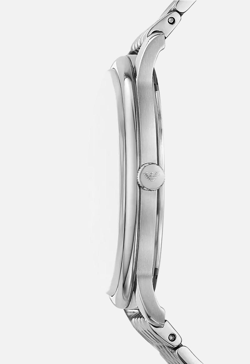 Armani - Minimalist dress stainless steel watch - silver