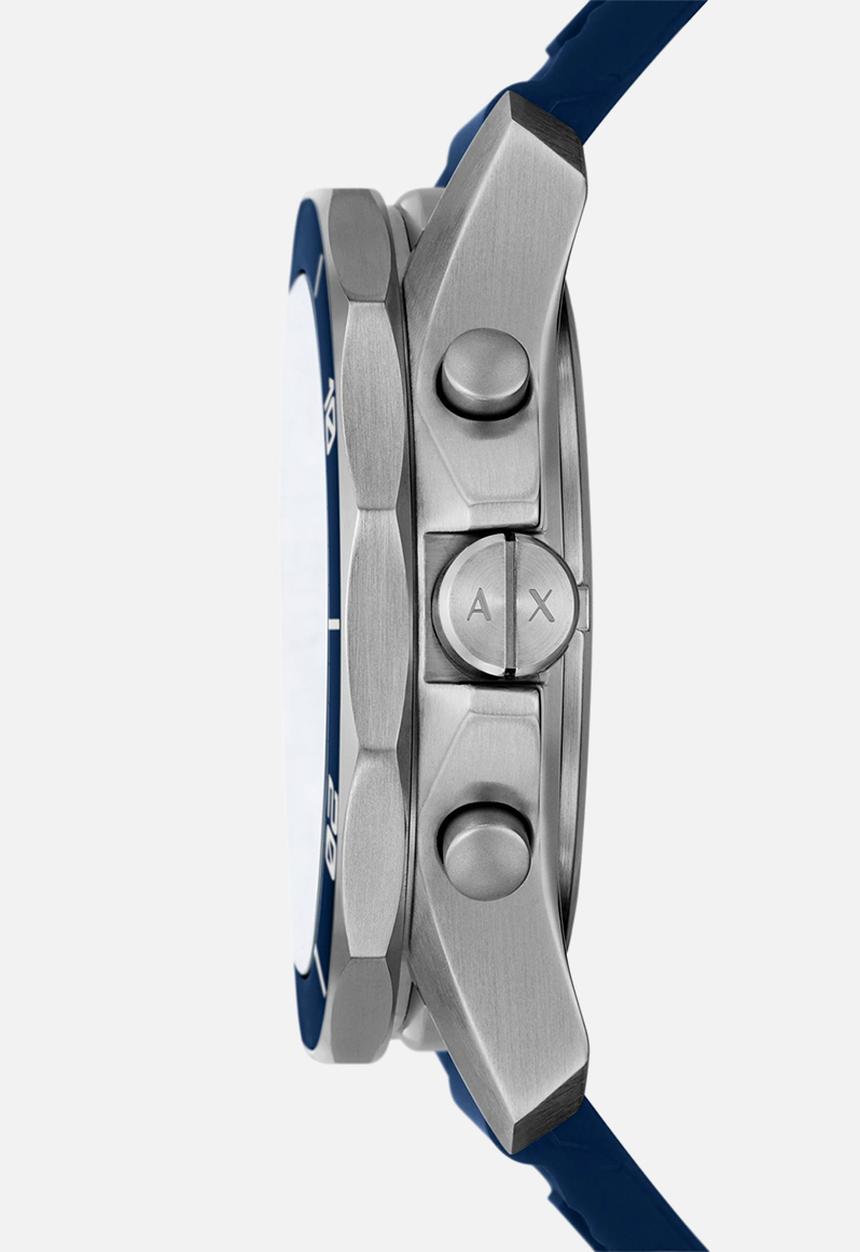 Armani - Armani exchange watch - blue silicone