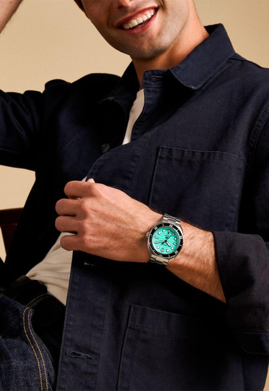 Fossil - Dive breaker stainless steel - silver
