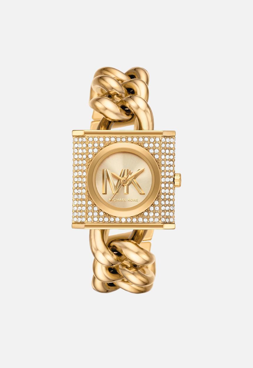Michael Kors - Mk chain lock watch - gold