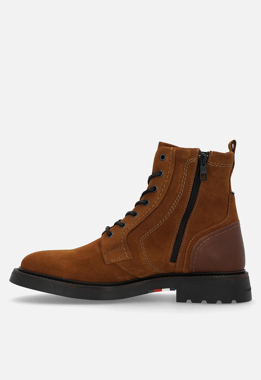 Tommy Hilfiger - Light hilfiger suede zip boot Coconut Grove