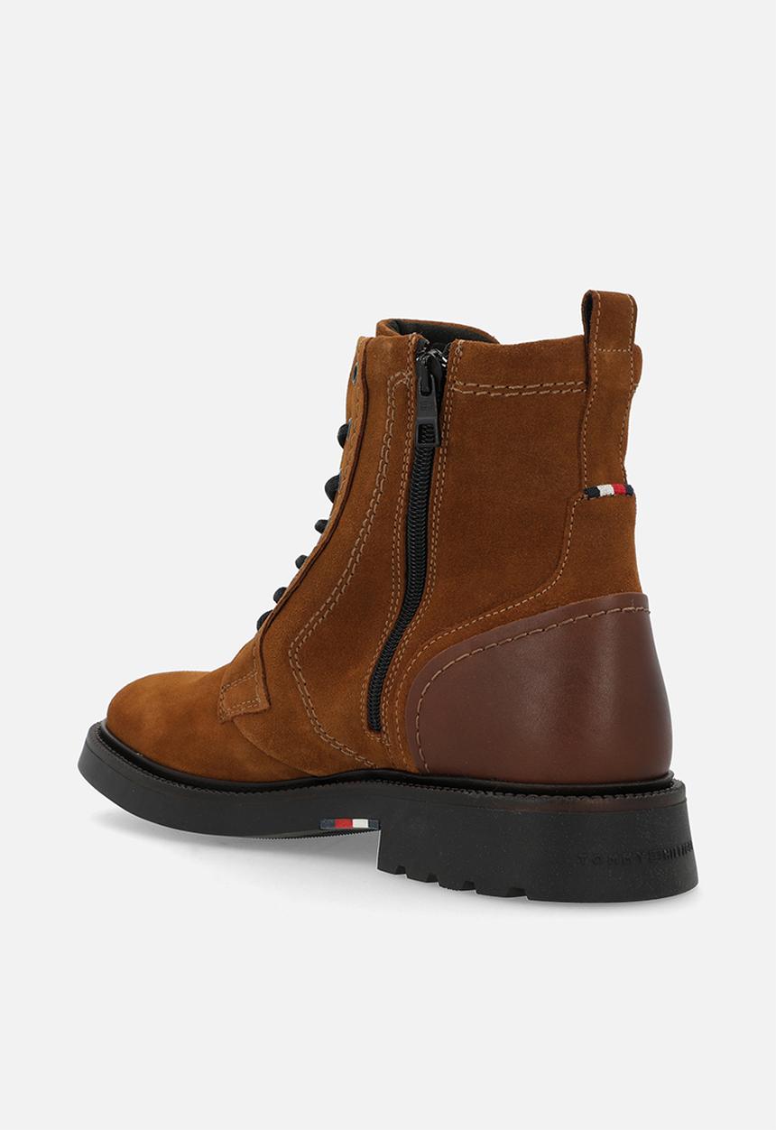 Tommy Hilfiger - Light hilfiger suede zip boot Coconut Grove