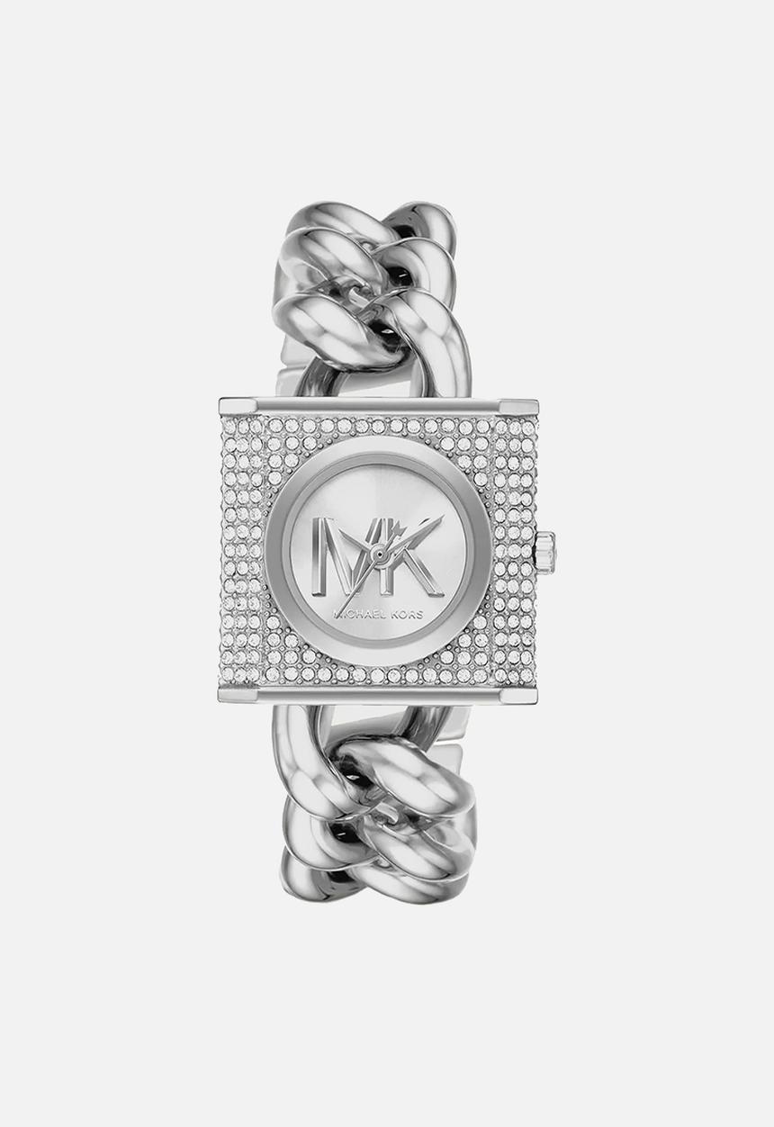 Michael Kors - Mk chain lock stainless steel watch - silver