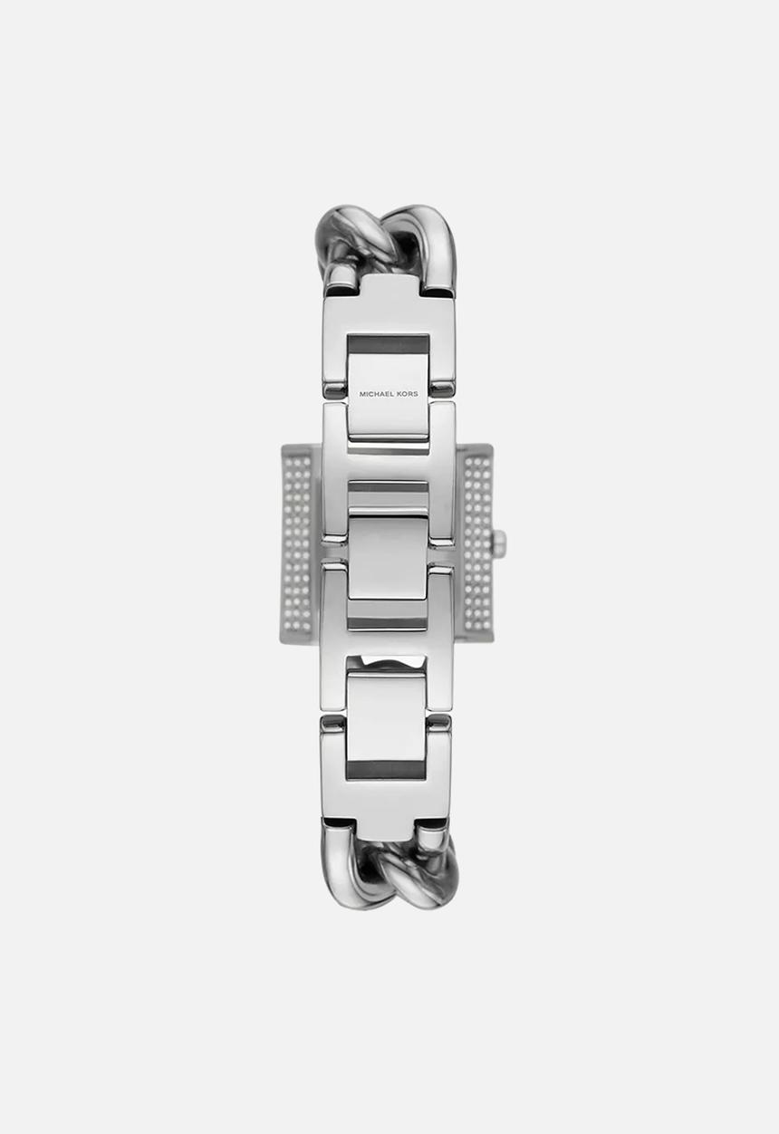 Michael Kors - Mk chain lock stainless steel watch - silver