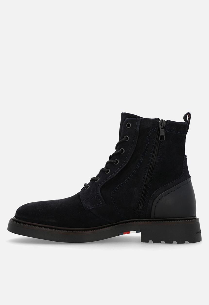 Tommy Hilfiger - Light Hilfiger Suede Zip Boot - Desert Sky