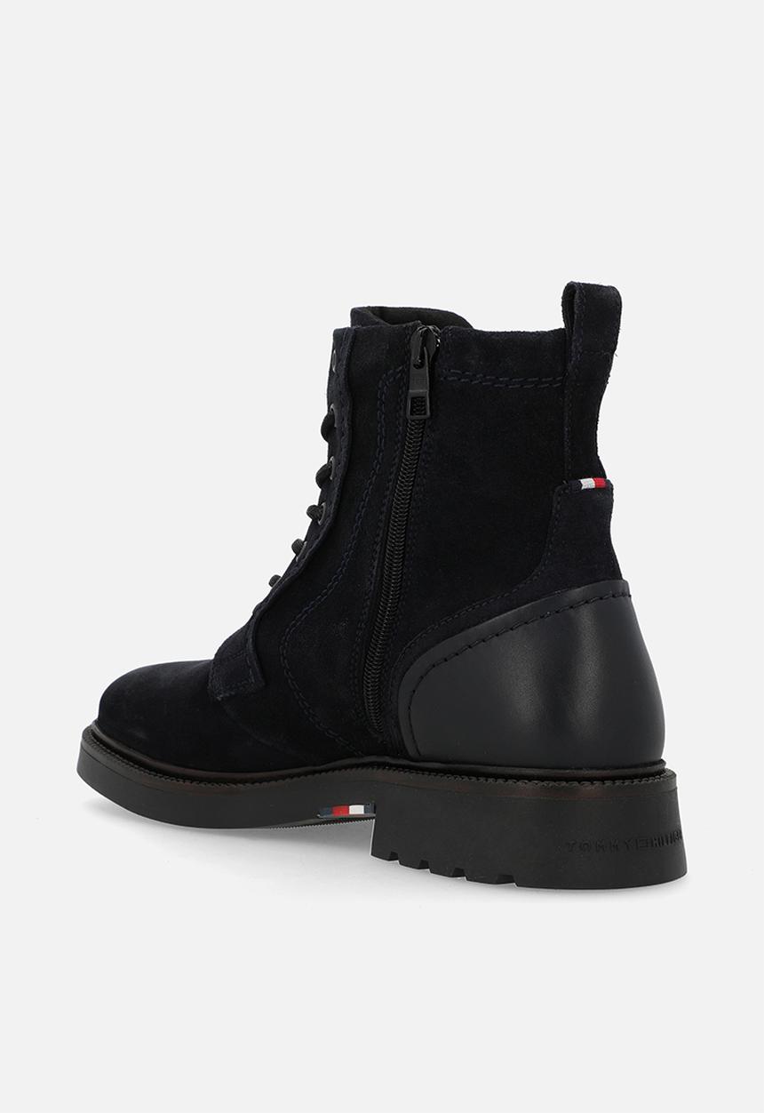 Tommy Hilfiger - Light Hilfiger Suede Zip Boot - Desert Sky