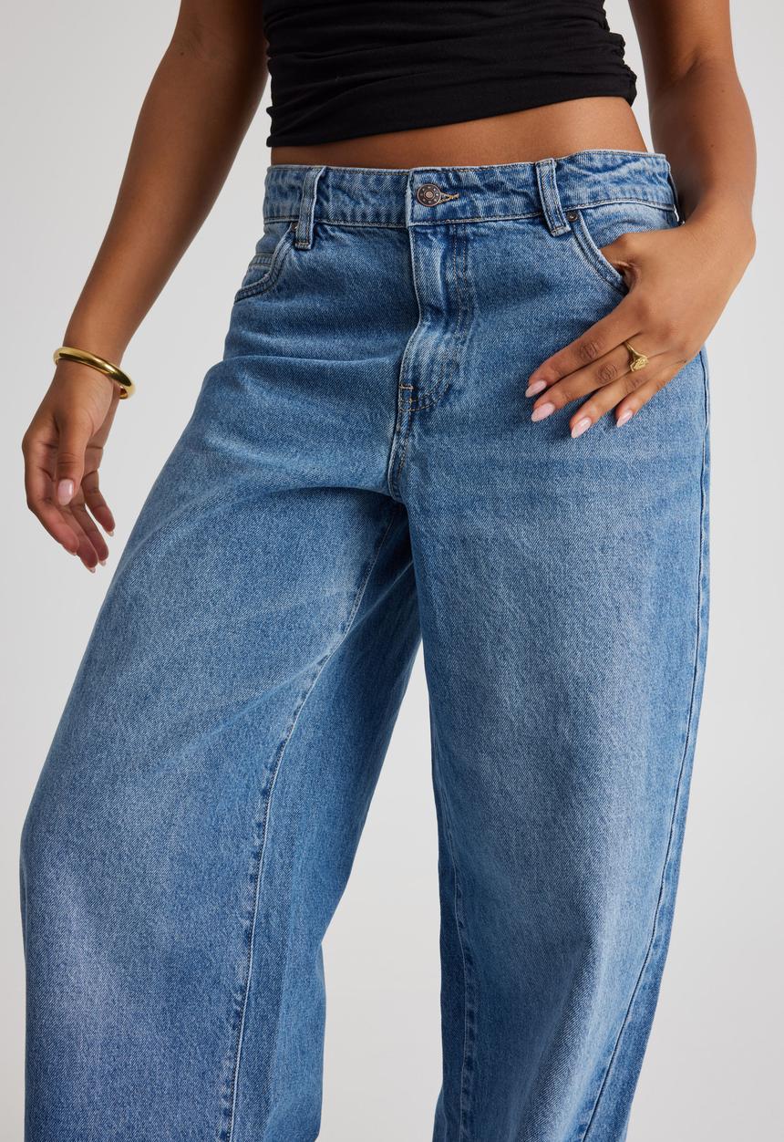 Factorie - Mid Rise Baggy Jean - Texas Blue