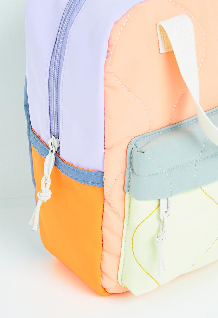 Pop Candy - Colour block back pack - multi